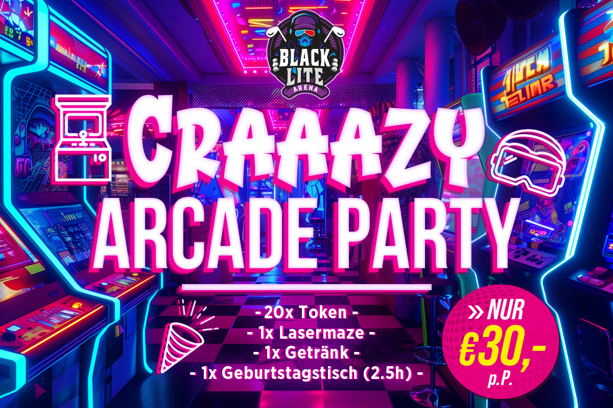 Blacklite Arena | Crazy Arcade Party