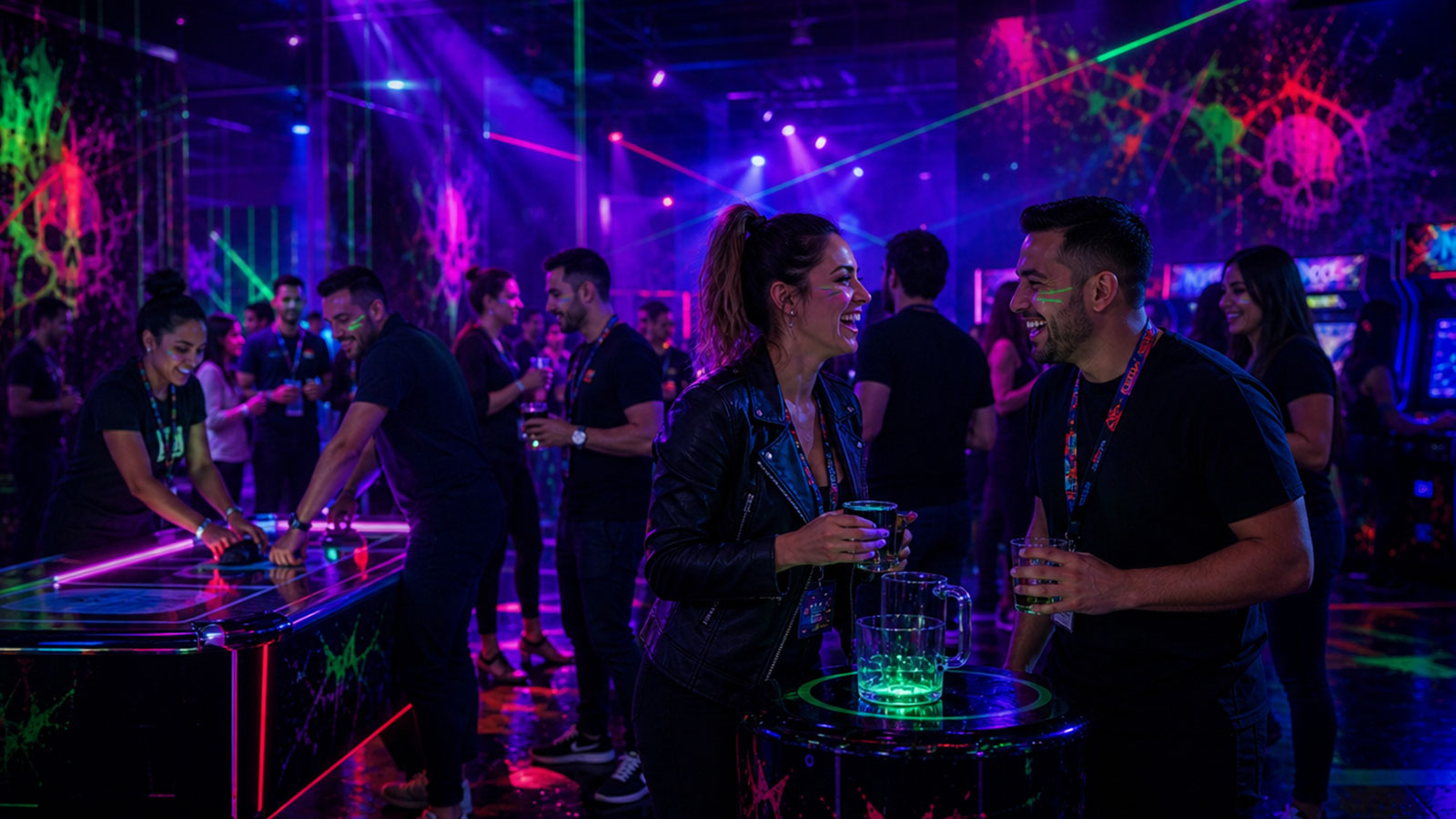 Blacklite Arena | Indoor 5D Minigolf